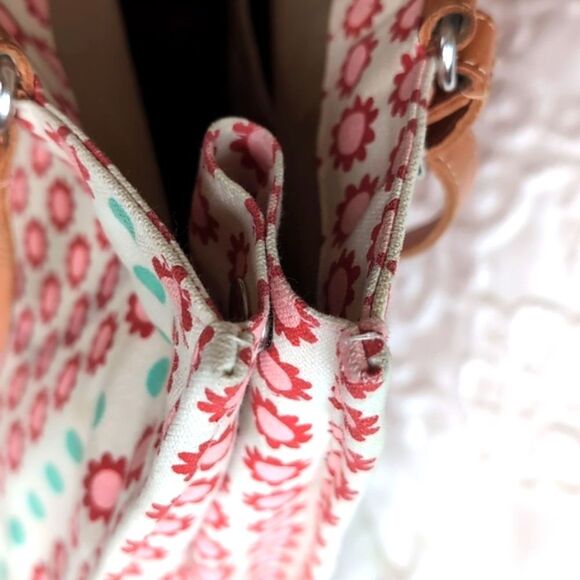 Orla Kiely Rare Floral Retro Canvas Tote - Picture 10 of 17